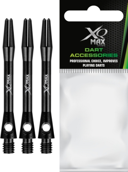 Bild von XQMAX ALUMINIUM DART SHAFTS BLACK